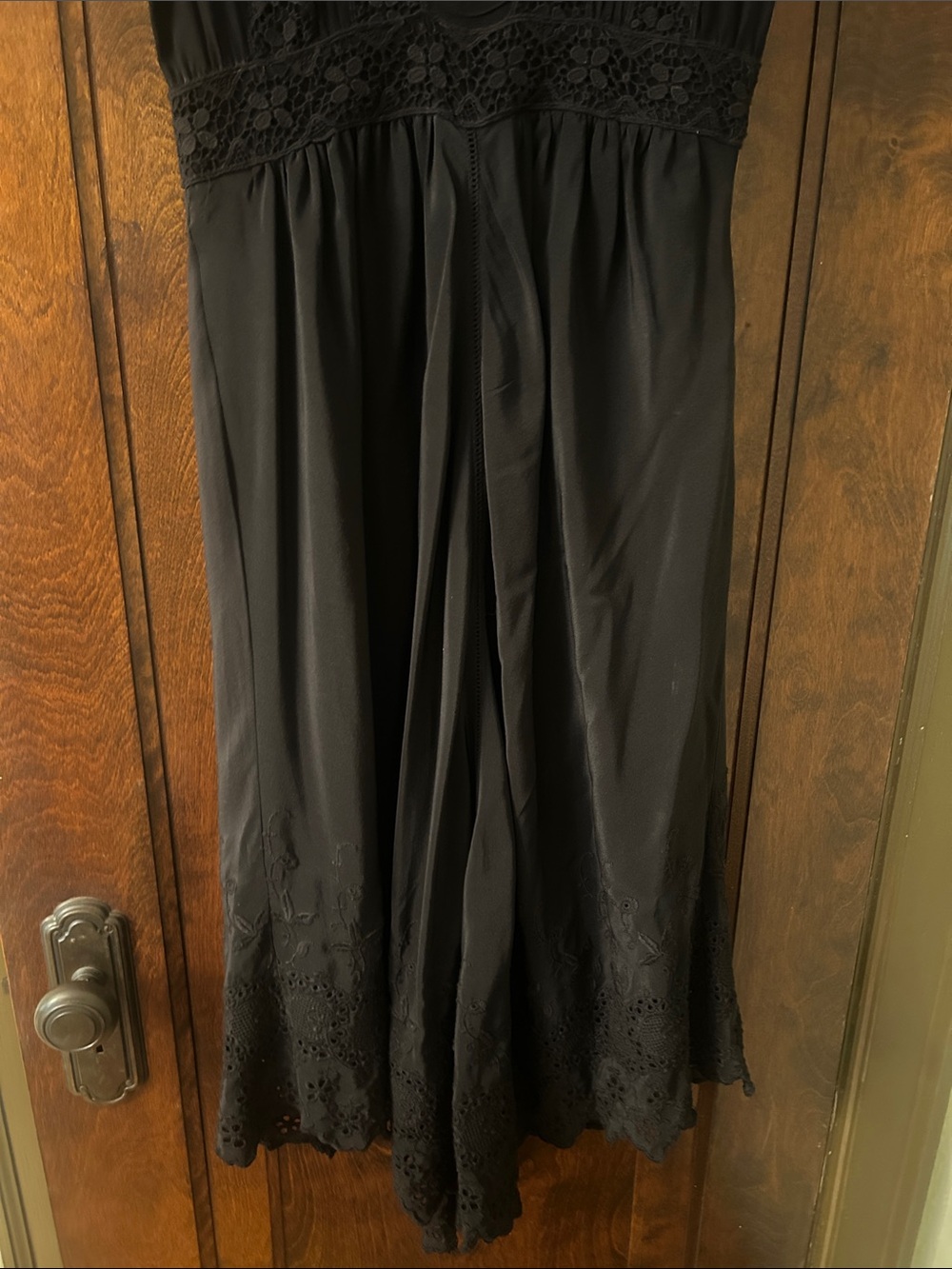 Ulla Johnson Black Lace-Trim Dress - Elegant - Picture 5 of 11